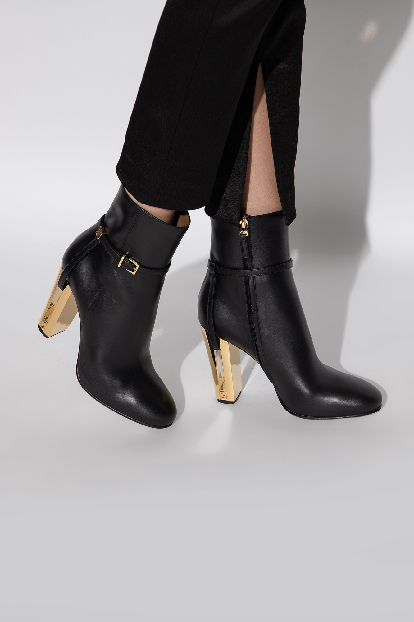 Fendi 'Delfina' heeled ankle boots | Women's Shoes | Vitkac